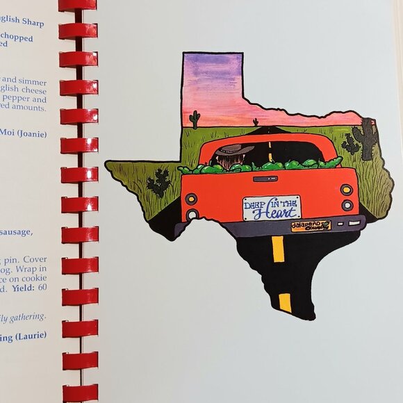 Vintage Deep in the Heart Cookbook Dallas Junior Forum 2nd Printing 1987 - Picture 11 of 13